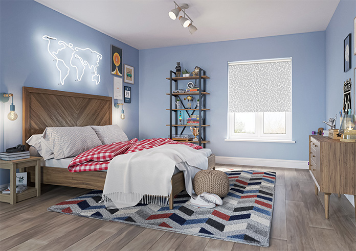 Alphabet, Ultimate Grey - Twist&Fit Roller Blind - Image 7